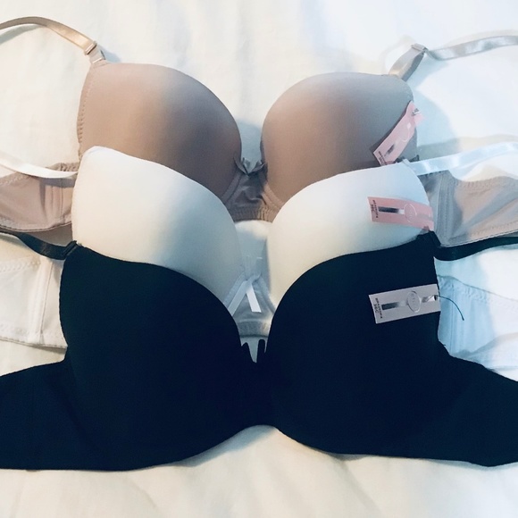 ETITU Bundle of 3 Smooth-Cup Underwire Bras - Picture 5 of 7